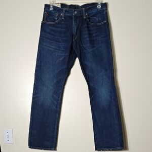 Polo Ralph Lauren Hamilton Straight Classic Blue Denim Men Jeans Size 33/30